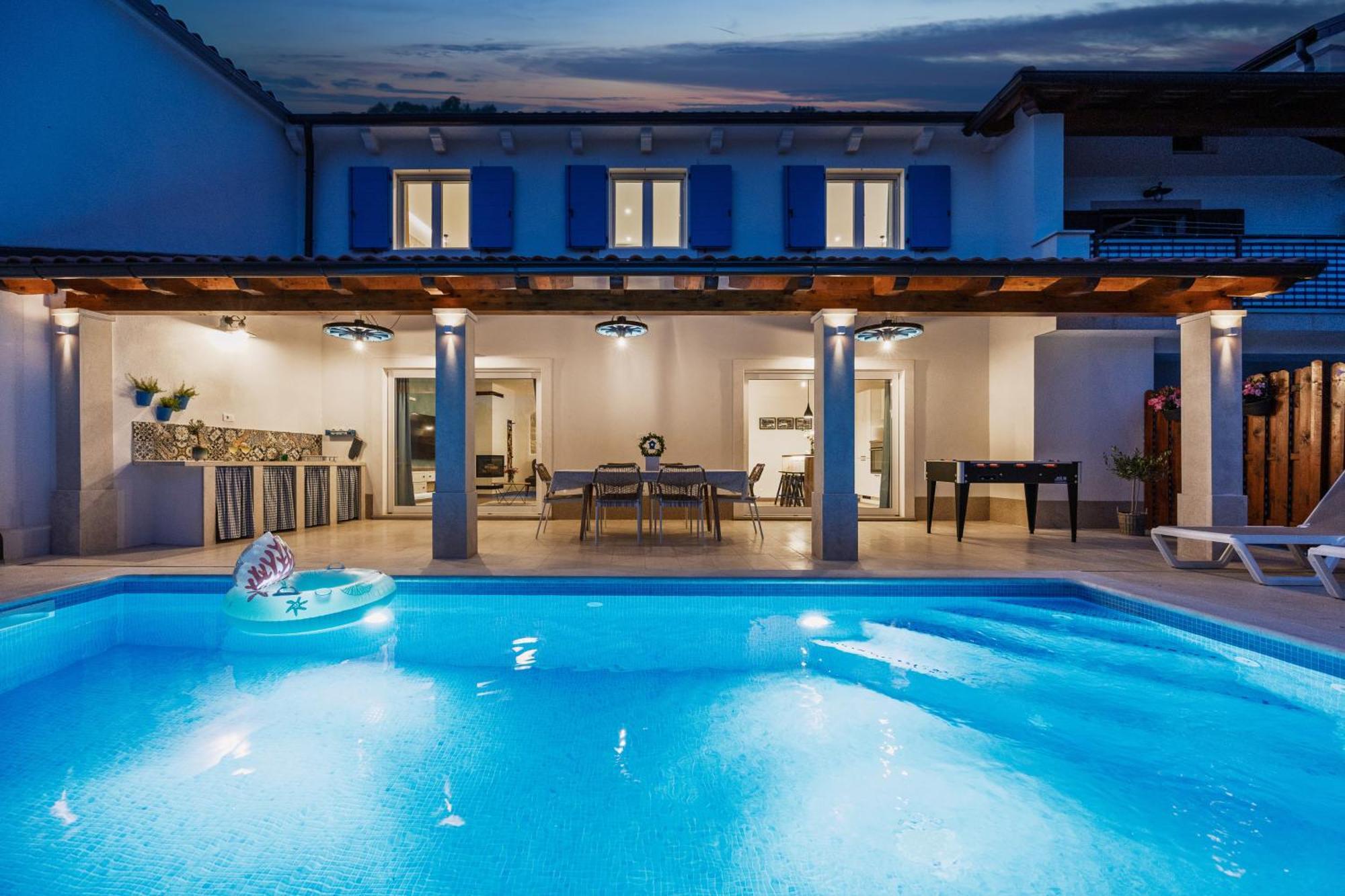 Villa Blue Istria Burići Dış mekan fotoğraf